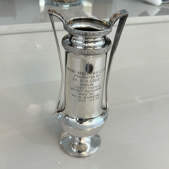 Art Deco Antique Silver trophy